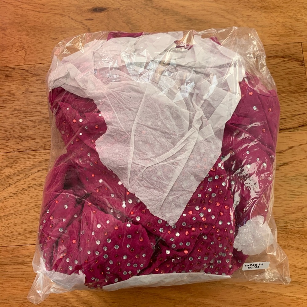 Gorgeous pink rhinestone formal gown - Picture 4 of 4